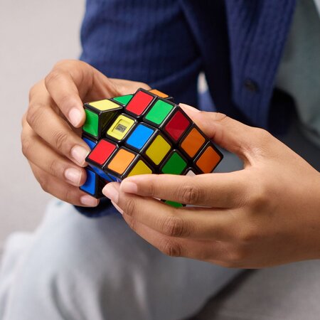 Cub Rubik cu cronometru 3x3, +8 ani, Spin Master 737359