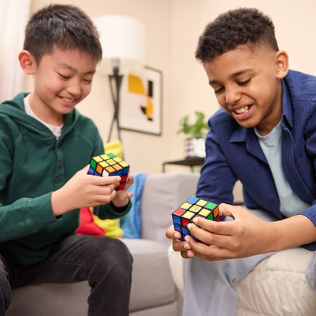 Cub Rubik cu cronometru 3x3, +8 ani, Spin Master 737364