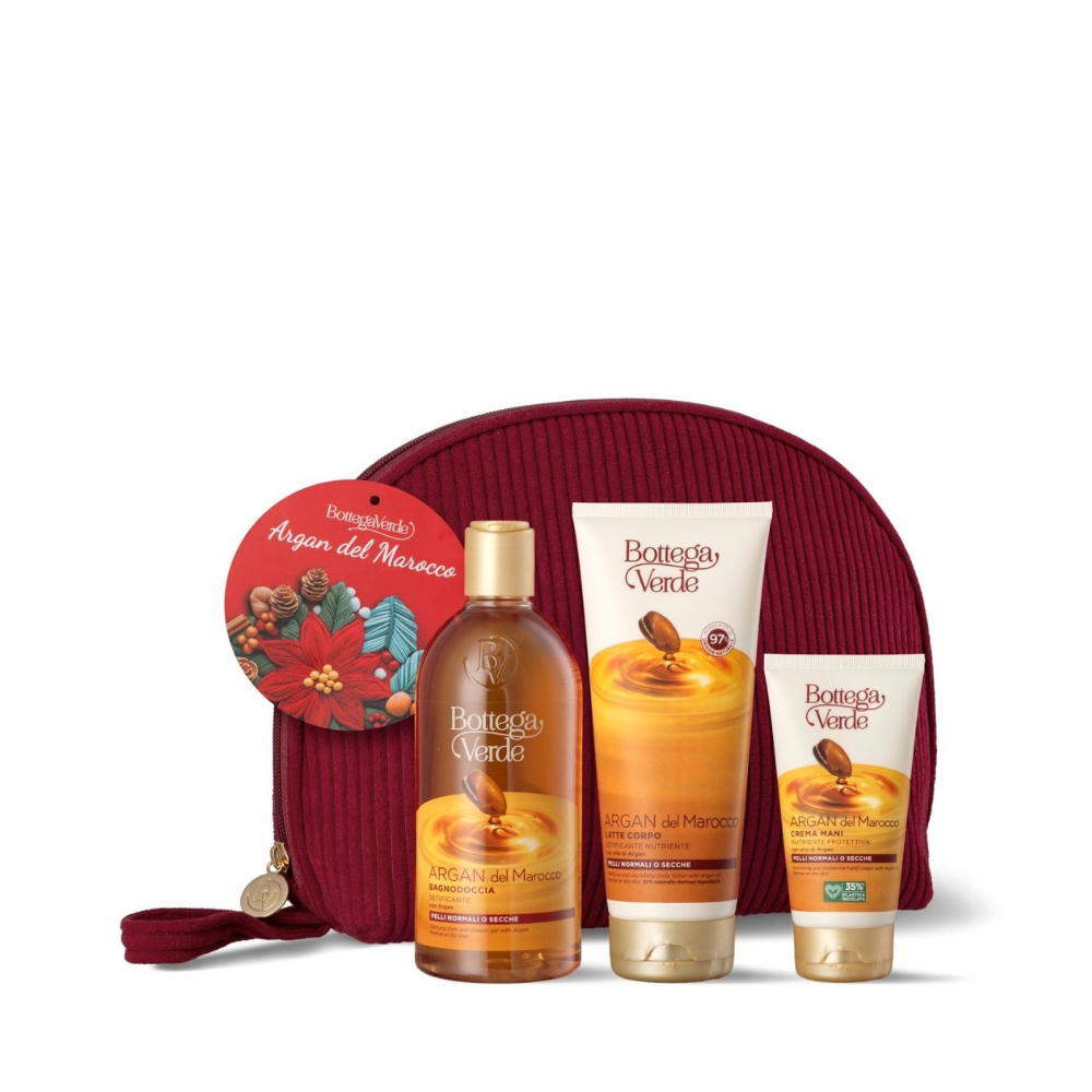Set ingrijire corp, Argan del Marocco, 675 ml, Bottega Verde