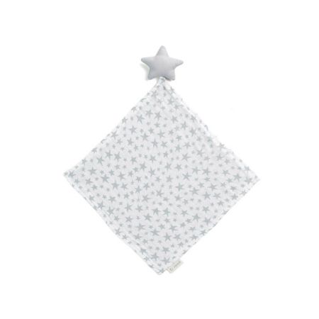 Jucarie doudou din bambus, Star, 28x28 cm, Jane