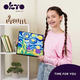 Set pictura cu argila usoara, 29 x 29 cm, Little Prince Night, 5 ani+, Okto 737395