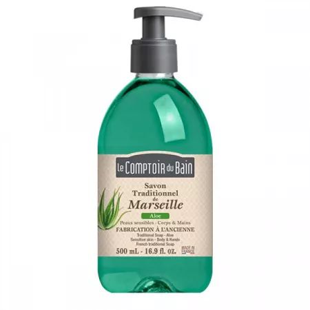 Sapun traditional de Marsilia cu parfum de Aloe