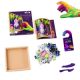 Set creatie Wood & Craft Little Worlds, 21 x 21 cm, Bat, 8 ani+, Okto 737460