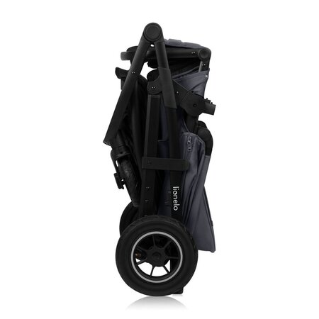 Carucior reversibil  3 in 1 cu multiple accesorii Amber Plus, pana la 22 kg, Gri, Lionelo 737489