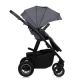 Carucior reversibil  3 in 1 cu multiple accesorii Amber Plus, pana la 22 kg, Gri, Lionelo 737472
