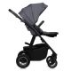 Carucior reversibil  3 in 1 cu multiple accesorii Amber Plus, pana la 22 kg, Gri, Lionelo 737473