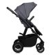 Carucior reversibil  3 in 1 cu multiple accesorii Amber Plus, pana la 22 kg, Gri, Lionelo 737474