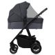 Carucior reversibil  3 in 1 cu multiple accesorii Amber Plus, pana la 22 kg, Gri, Lionelo 737478