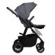 Carucior reversibil  3 in 1 cu multiple accesorii Amber Plus, pana la 22 kg, Gri, Lionelo 737475