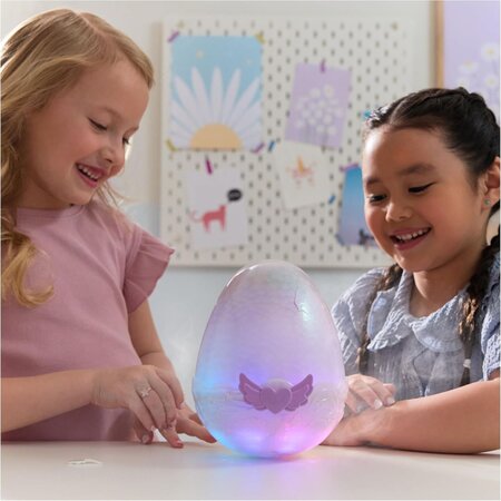 Jucarie interactiva, Alive Mystery Hatch Pufficorn, +5 ani, Hatchimals 737527