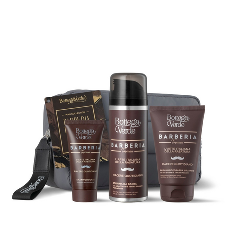 Set ingrijire delicata pentru barbati, Barberia Toscana, Bottega Verde