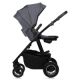 Carucior reversibil  2 in 1 cu multiple accesorii Amber Plus, pana la 22 kg, Gri inchis, Lionelo 737558