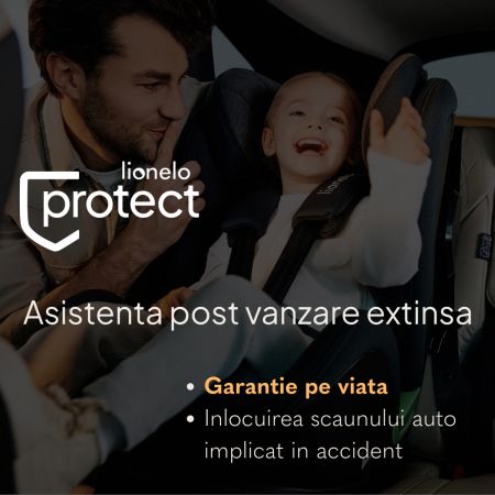 Scoica auto I-size Astrid, 0-13 Kg/40-87 cm, Roz, Lionelo 737577