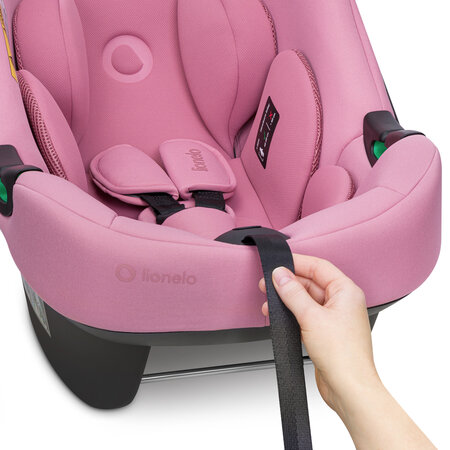 Scoica auto I-size Astrid, 0-13 Kg/40-87 cm, Roz, Lionelo 809332
