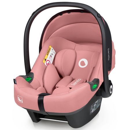 Scoica auto I-size Astrid, 0-13 Kg/40-87 cm, Roz, Lionelo 737579