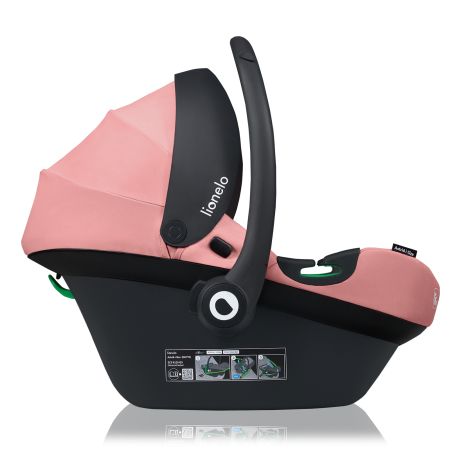 Scoica auto I-size Astrid, 0-13 Kg/40-87 cm, Roz, Lionelo 737567