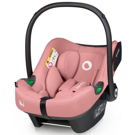 Scoica auto I-size Astrid, 0-13 Kg/40-87 cm, Roz, Lionelo