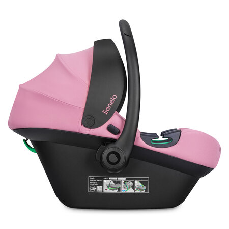 Scoica auto I-size Astrid, 0-13 Kg/40-87 cm, Roz, Lionelo 809329