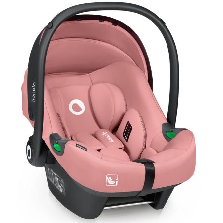 Scoica auto I-size Astrid, 0-13 Kg/40-87 cm, Roz, Lionelo 737580