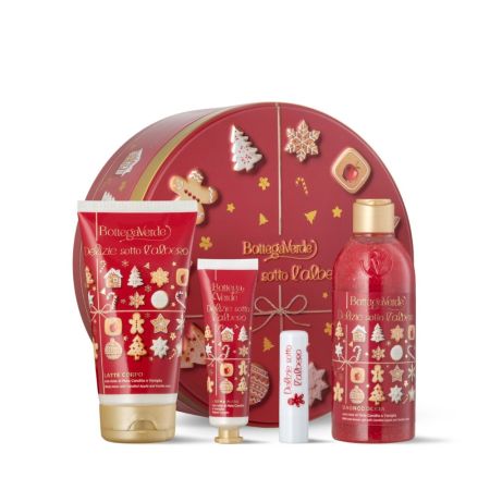 Set cadou ingrijire, Delizie sotto l`albero, 430 ml, Bottega Verde