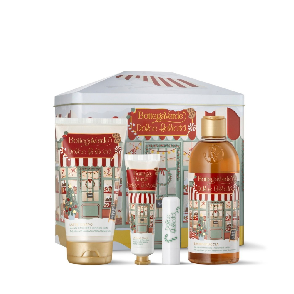 Set ingrijire corp, Dolce Felicita, 430 ml, Bottega Verde