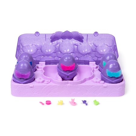 Set 5 jucarii interactive, Alive Neon Rainbow, +3 ani, Hatchimals 737620