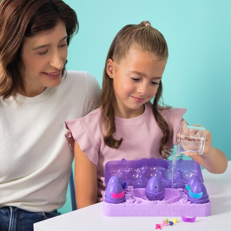 Set 5 jucarii interactive, Alive Neon Rainbow, +3 ani, Hatchimals 737621