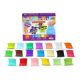 Set de creatie cu argila usoara Lovin, Elastic Clay, 5 ani+, 20 bucati, Okto 737635