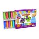 Set de creatie cu argila usoara Lovin, Elastic Clay, 5 ani+, 20 bucati, Okto 737634