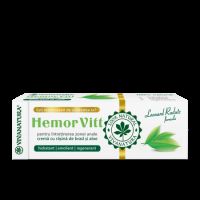 Crema pentru intretinerea zonei anale, 50 ml, Hemorvit, Vivanatura