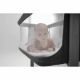 Patut Co-sleeper 3 in 1 Aurora, pana la 9 Kg, 85 x 60 x 66 cm, Gri, 0 luni+, Lionelo 737666