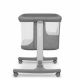 Patut Co-sleeper 3 in 1 Aurora, pana la 9 Kg, 85 x 60 x 66 cm, Gri, 0 luni+, Lionelo 737657