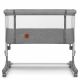 Patut Co-sleeper 3 in 1 Aurora, pana la 9 Kg, 85 x 60 x 66 cm, Gri, 0 luni+, Lionelo 737653
