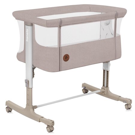 Patut Co-sleeper 3 in 1 Aurora, pana la 9 Kg, 85 x 60 x 66 cm, Bej, 0 luni+, Lionelo 737712