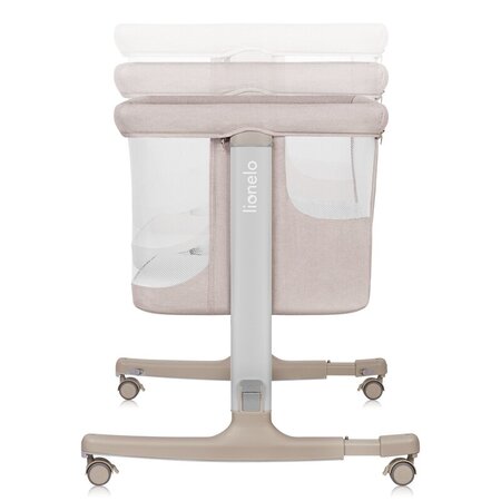 Patut Co-sleeper 3 in 1 Aurora, pana la 9 Kg, 85 x 60 x 66 cm, Bej, 0 luni+, Lionelo 737725