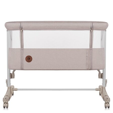 Patut Co-sleeper 3 in 1 Aurora, pana la 9 Kg, 85 x 60 x 66 cm, Bej, 0 luni+, Lionelo 737718
