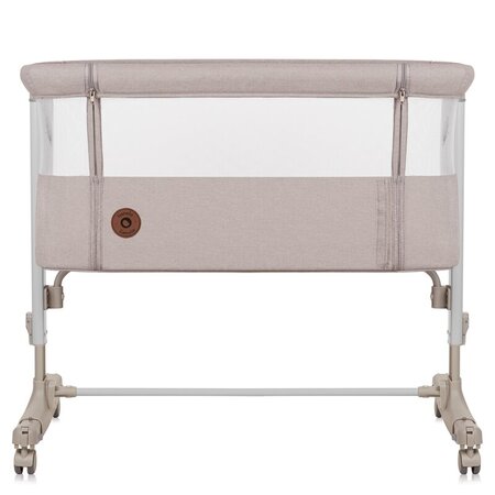 Patut Co-sleeper 3 in 1 Aurora, pana la 9 Kg, 85 x 60 x 66 cm, Bej, 0 luni+, Lionelo 737720