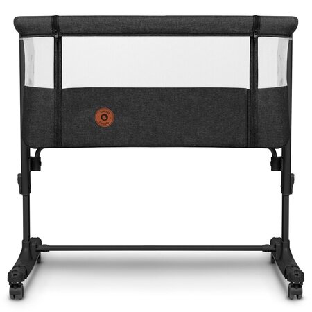 Patut Co-sleeper 3 in 1 Aurora, pana la 9 Kg, 85 x 60 x 66 cm, Gri inchis, 0 luni+, Lionelo 737752