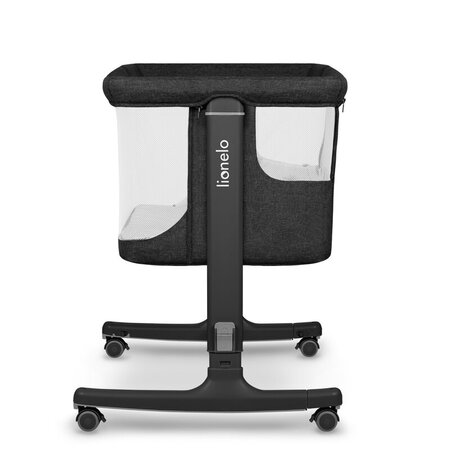 Patut Co-sleeper 3 in 1 Aurora, pana la 9 Kg, 85 x 60 x 66 cm, Gri inchis, 0 luni+, Lionelo 737753