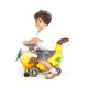Avion interactiv 4 in 1 Ride On si maner de impingere, Banana, 12-36 luni, Hola 737809