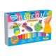 Set de creatie cu argila usoara Lovin, Elastic Clay, 5 ani+, 30 bucati, Okto 737844