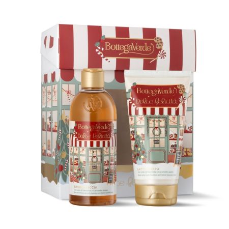 Set ingrijire corp, Dolce Felicita, 250 + 150 ml, Bottega Verde