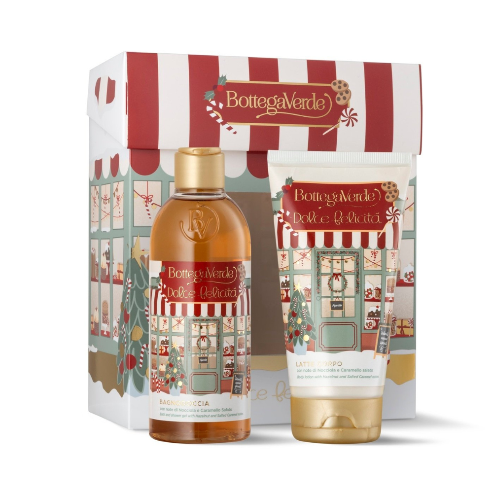 Set ingrijire corp, Dolce Felicita, 250 + 150 ml, Bottega Verde