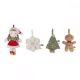 Ornamente din plus pentru brad, Rosa, Little Dutch 737862