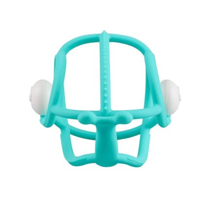 Inel Gingival din silicon, Teal, Melc, 3 luni+, Mombella 737872