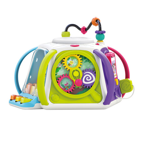 Cub interactiv Montessori pentru invatare timpurie, +18 luni, Hola 737908