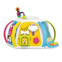 Cub interactiv Montessori pentru invatare timpurie, +18 luni, Hola