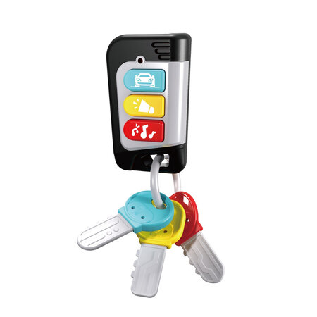 Jucarie interactiva Chei Auto, Joaca-te si porneste, +12 luni, Hola 737928