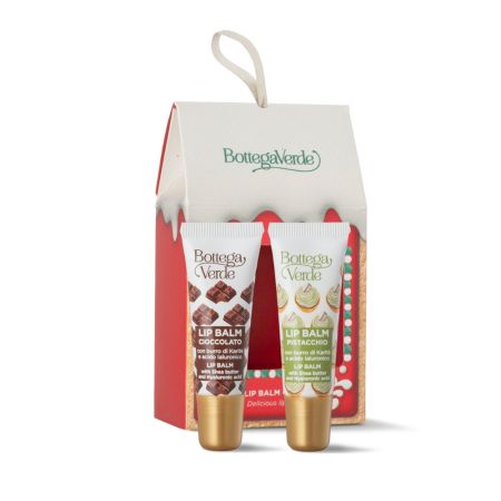Set pentru ingrijirea buzelor, 2x7 ml, Bottega Verde