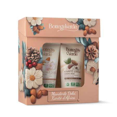 Set ingrijire maini, Mandorle&Karite, 2x75 ml, Bottega Verde